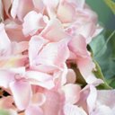 Ver imagem 2 de Flores artificiais Arranjo de Hortênsias Rosas no Vaso Espelhado |Linha permanente Formosinha