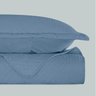 Kit Colcha Queen 3 Peças Cobreleito Bouti Habitat Flora 240x260cm Azul Claro - 2