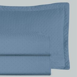 Kit Colcha Queen 3 Peças Cobreleito Bouti Habitat Flora 240x260cm Azul Claro - 3