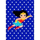 Ver imagem 3 de Kit Três Quadros Mulher Maravilha KID