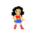 Ver imagem 3 de Kit Três Quadros Mulher Maravilha KID