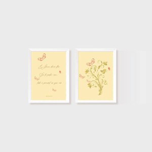 Kit 2 Quadros E Jesus disse-lhe: Se tu podes crer, tudo é possível ao que crê