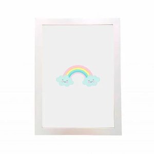 Quadro Nuvem Arco Íris