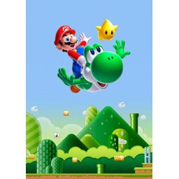 Kit Três Quadros Mario World (Bros) - 3