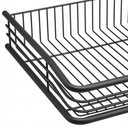 Ver imagem 4 de Gaveta Aramada 57x47x13cm Preta Deslizante Fruteira Inox Masutti Copat Cozinha