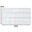 Ver imagem 2 de Kit 2 Prateleiras Aramada Geladeira Continental Bosch 60x34