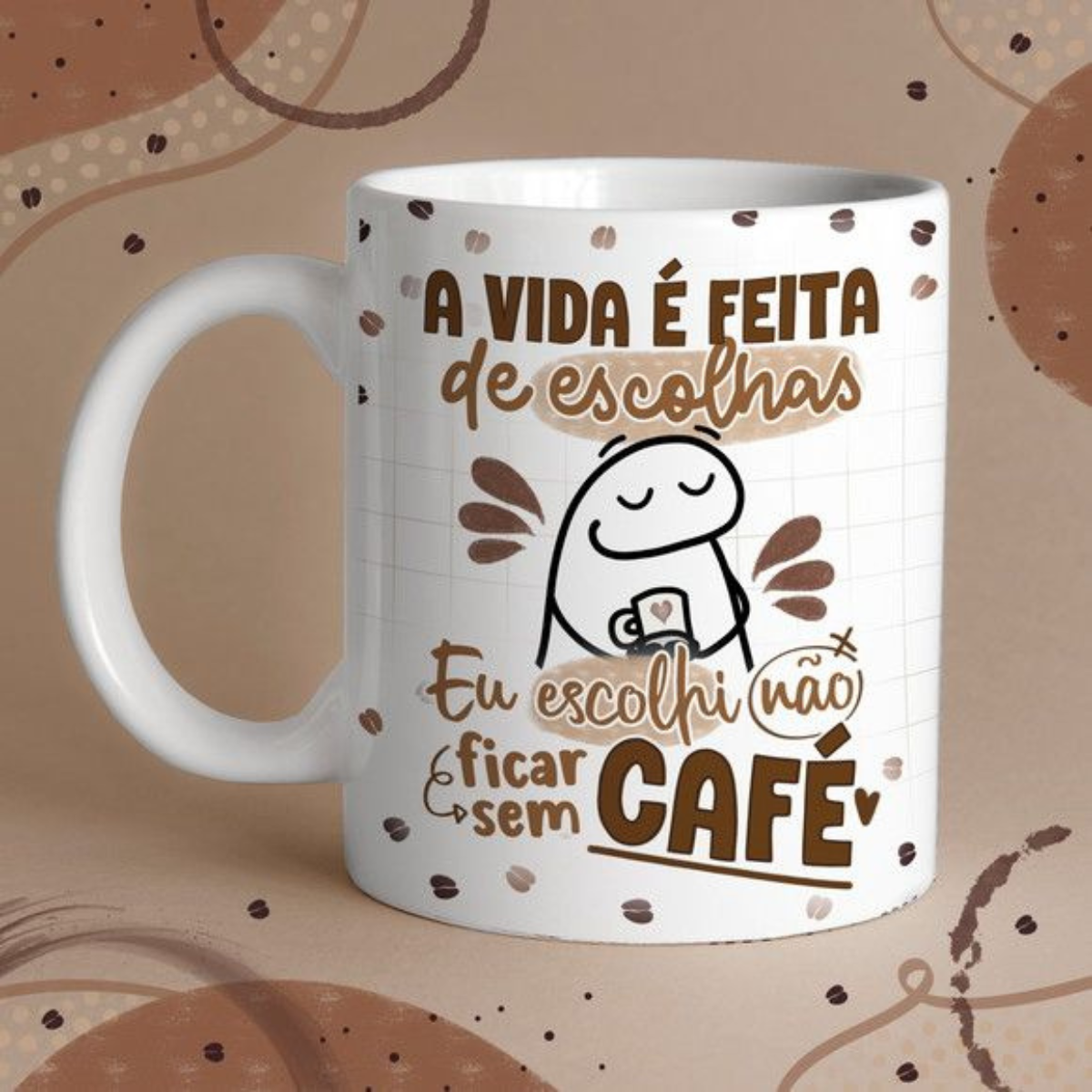 Kit 4 Caneca Xicara Porcelana Personalizada Presente Casamento Café - 7