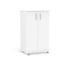 Armário Organizador Multiuso Sapateira 2 Portas 99cm Limeira Branco - Politorno - 1