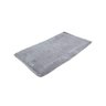 Tapete Algodão 60x100cm Retangular Sublime Cinza Kapazi - 1