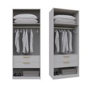 Ver imagem 7 de Guarda-Roupa Modular 80cm com Portas Reflecta e Gaveteiro Jade CabeCasa MadeiraOriginals