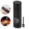 Kit 2 Moedor Elétrico Pimenta Sal Regulador de Moagem - 3
