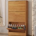 Ver imagem 2 de Sapateira Multiuso 3 Gavetas Basculantes 120x65 cm Aurora Cedro Rudk