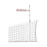Par De Antena Para Vôlei Em Fibra De Vidro - 2