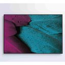 Ver imagem 2 de Quadro Penas Coloridas 90x60 Cm Vidro Impresso