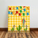 Ver imagem 6 de Kit 3 Quadro Decorativo Festa Junina Família São João Est3 40x28