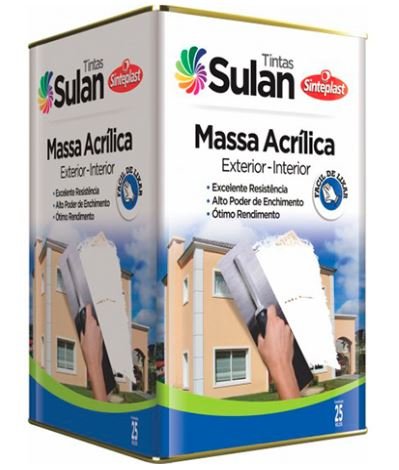 Massa Acrílica 25Kg - Sulan