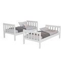 Ver imagem 7 de Beliche com Colchão e Cama Auxiliar Reforçada Solteiro Infantil 100% Mdf Lançamento Jasper Moveis