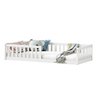 Cama Montessoriana Infantil Branco Grades de Proteção Lateral Gustavo Idimex - 10