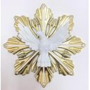 Ver imagem 1 de ADORNO DIVINO ESPIRITO SANTO DECORATIVO PAREDE MESA COM RESPLENDOR