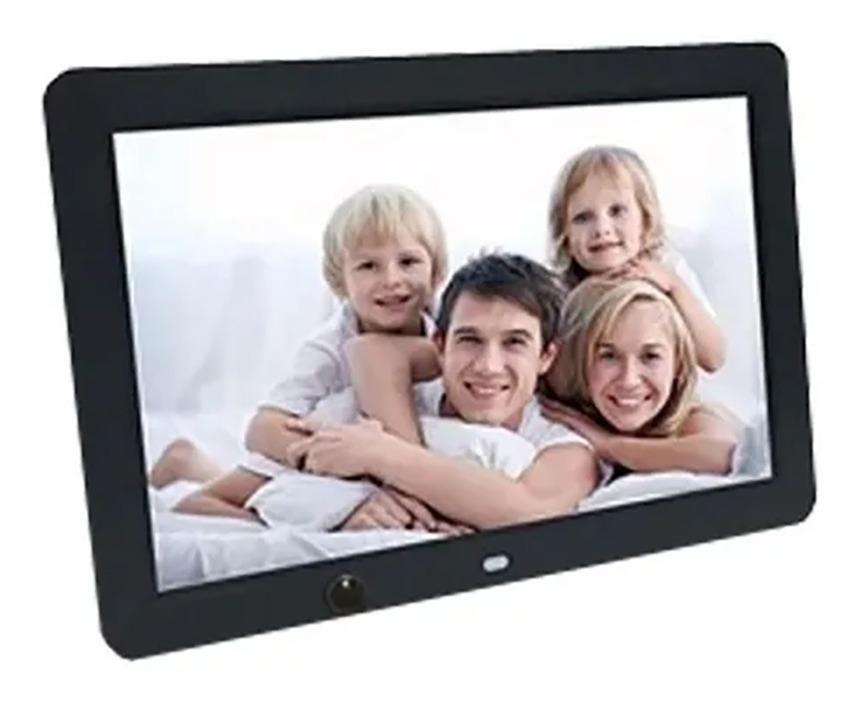Porta Retrato Digital 12 Pol Usb Card Sd com Controle Remoto ...