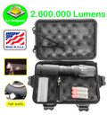 Ver imagem 1 de Lanterna LED Original L2 C/ 2.600.000Lumens Na Caixa Recarregável Com Zoom