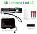 Ver imagem 4 de Lanterna LED Original L2 C/ 2.600.000Lumens Na Caixa Recarregável Com Zoom