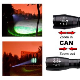 Lanterna  LED Original L2 C/ 2.600.000Lumens Na Caixa Recarregável Com Zoom - 3