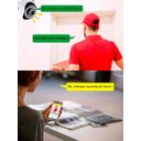 Ver imagem 4 de Camera Ptz Ip 1080p Full Hd Wireless Wifi Audio Yoosee Sd P2p Ir cut Visão Noturna Onvif