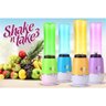 MINI LIQUIDIFICADOR COQUETELEIRA MIXER PARA SHAKE VITAMINA SUPLEMENTO 180W ELETRICA PORTATIL - 9