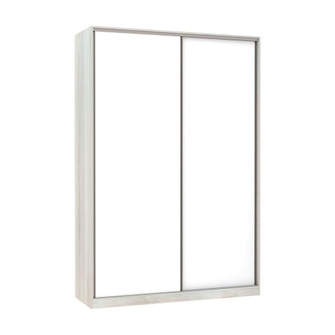 Guarda-roupa Solteiro Luciane 2 Portas de Correr 3 Gavetas Prime Plus 160 Cm