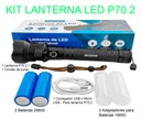 Ver mais imagens de Lanterna LED Recarregável Profissional C/Zoom A Mais Potente Do Mercado