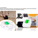 Ver imagem 3 de Medidor de Pressão Arterial Digital Automático de Braço com Voz Portugues e Tela Lcd