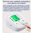 Ver imagem 6 de Medidor de Pressão Arterial Digital Automático de Braço com Voz Portugues e Tela Lcd