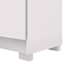 Ver imagem 3 de Guarda Roupa Casal 6 Portas Elegance Branco sem Espelho Móveis Vila Rica