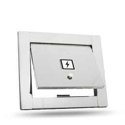 Kit Visor Água e Luz Para Muro - Inox - 4