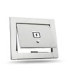 Kit Visor Água e Luz Para Muro - Inox - 4
