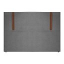 Ver imagem 1 de Cabeceira para Cama Box Casal 140cm Pietrol Bouclê - Sofa Store:bouclê Cinza Grafite