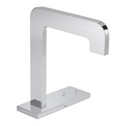 Torneira de Mesa Lavatório Bica Alta com Moldura em Chapa Click 1/2" Cromado - 1191.c98 - 1