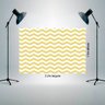 Fundos Fotografico Backdrop Newborn em tecido 1x1,5m Chevron amarelo claro P574 - 2