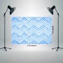 Ver imagem 2 de Fundos Fotografico Backdrop Newborn em tecido 1x1,5m Chevron textura azul com degrade P587