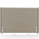 Ver imagem 3 de Cabeceira Cama Box Queen 160cm Estofada Frizza P05 Veludo Bege - Lyam Decor