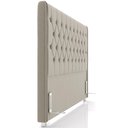 Ver imagem 7 de Cabeceira Cama Box Queen 160cm Estofada Frizza P05 Veludo Bege - Lyam Decor