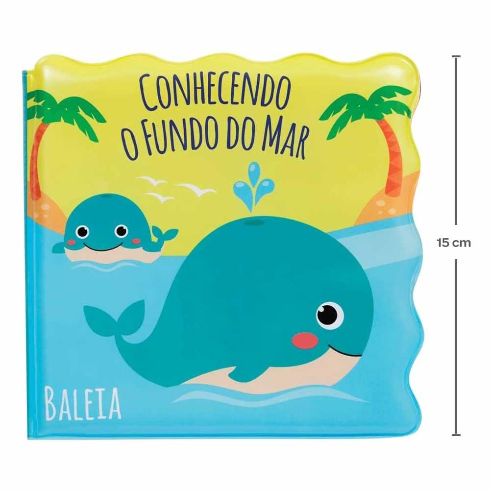 Livrinho de Banho para Bebê - Conhecendo o Fundo do Mar - Buba - 5