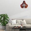Ver imagem 2 de Luminária Teto tipo Pendente OÁSIS MDF - Completa - Cor: Marrom