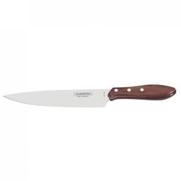 Faca de Cozinha Inox 8" Polywood Tramontina 21189178 - 1 Faca de Cozinha Inox 8" Polywood Tramontina 21189178 - 1