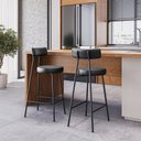 Ver imagem 5 de Banqueta Alta Bock Courissimo Preto - Ssx Multicoisas