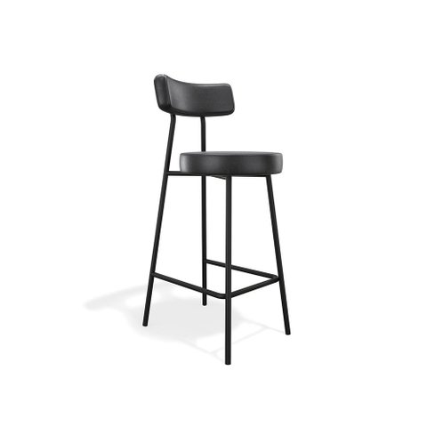 Banqueta Alta Bock Courissimo Preto - Ssx Multicoisas