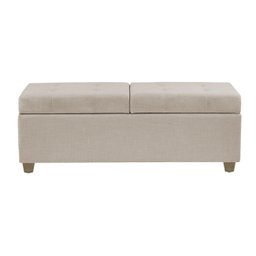 Recamier Bau Madri 1,20m Corino Bege - Inova Decorações - 2