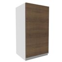 Ver imagem 1 de Armário Aéreo Glamy 35cm 1 Porta Branco/Rustic Madesa
