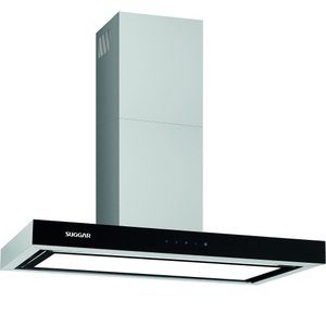 Coifa de Parede Suggar Granada C/ Painel Touch e LED 90cm Inox 110V TP1091IX